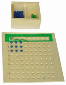 Divisionsbrett klein Montessori